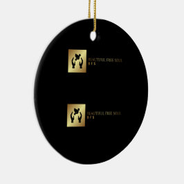 Caldwell Lee BFS-ornament Julgransprydnad Keramik