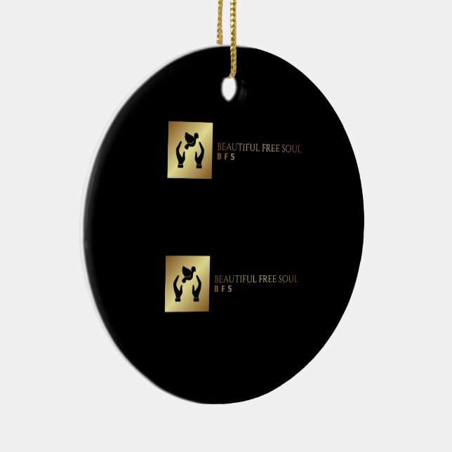 Caldwell Lee BFS-ornament Julgransprydnad Keramik (Höger)