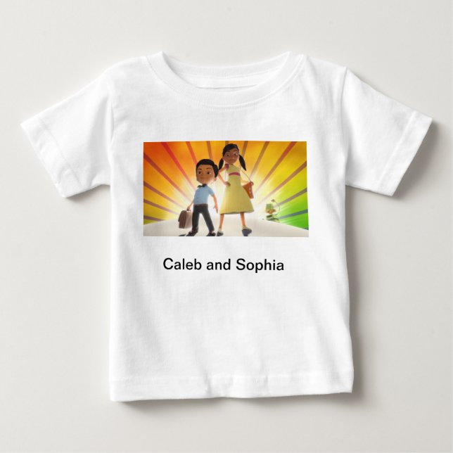 Caleb och Sophia skjorta Tee (Framsida)