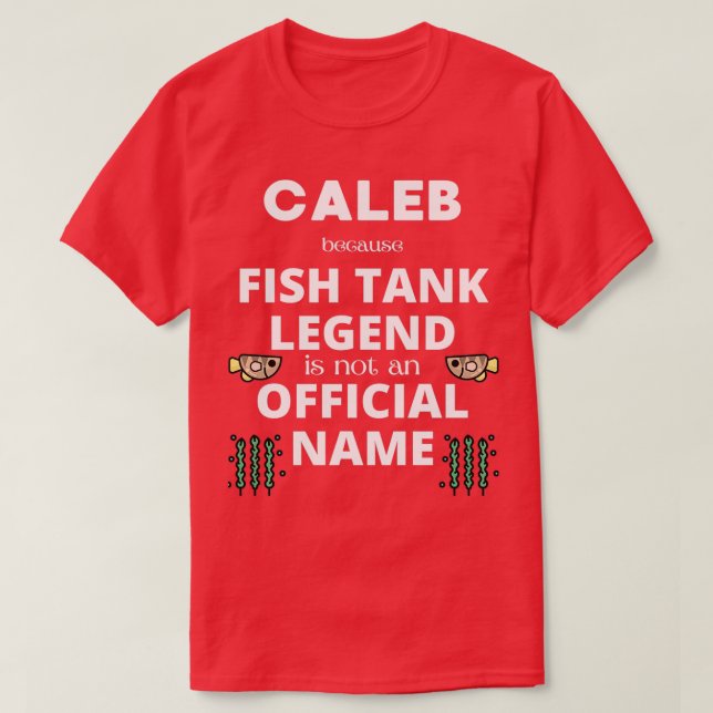 Caleb T Shirt (Design framsida)