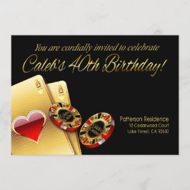 Caleb's Casinofest FRÅGA MIG ATT SÄTTA NAMN PÅ CHI Inbjudningar