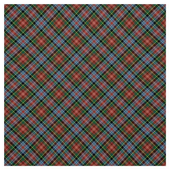 Caledonia forntida områdesTartan Tyg (Provkarta)