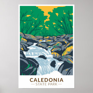 Caledonia State Park Pennsylvania Vintage på svens Poster