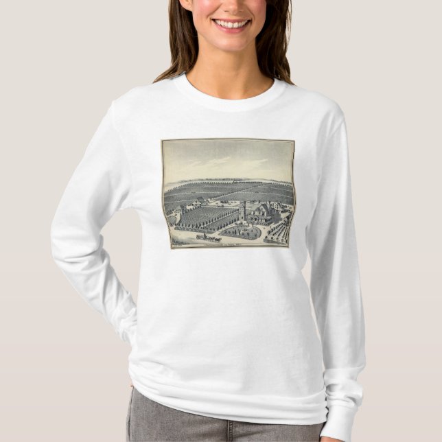 Caledonia vingårdlän, Fresno T-shirt (Framsida)