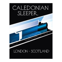 Caledonian Sleeper London Skottland reserklippat