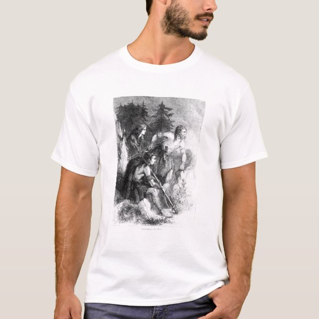 Caledonians eller Picts T-shirt (Framsida)