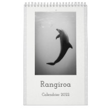 Calendar 2022 RANGIROA BW