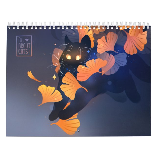 Calendar 2026 All about cats! Kalender (Omslag)