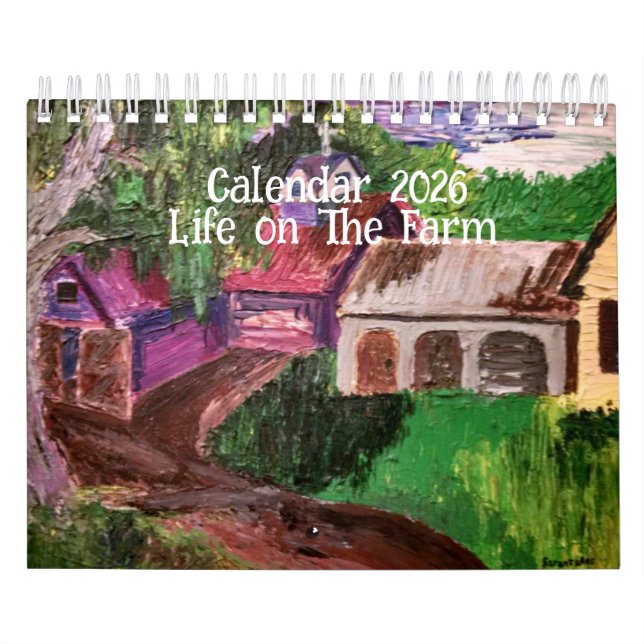 Calendar 2026 :  Life On The Farm Kalender (Omslag)