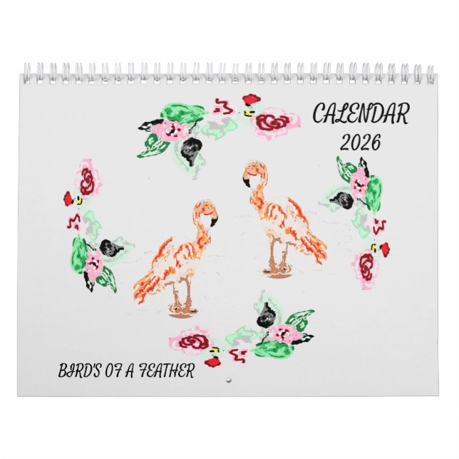 Calendar  2026 Tropical & Every Day  Birds Kalender (Omslag)