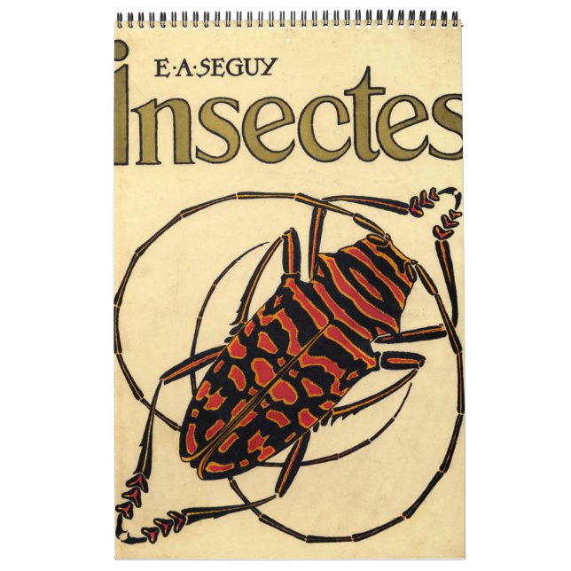 Calendar by Emile-Allain Seguy Kalender (Omslag)