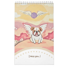 Calendar cute bulldog kalender