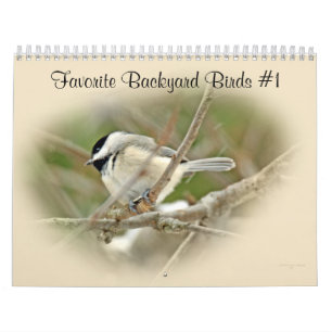 Calendar Favorite Backyard Birds #1 Kalender