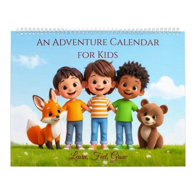 Calendar for Kids – Festive Holiday Fun  Kalender (Omslag)