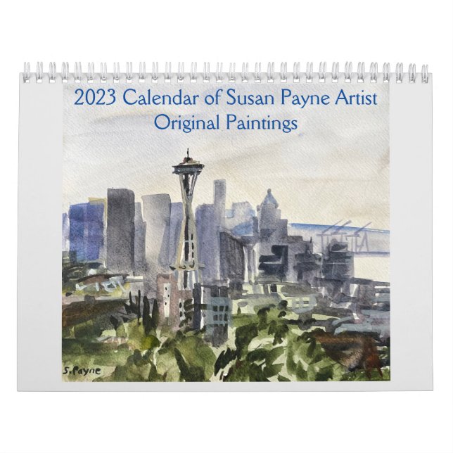 Calendar för Susan Payne Pacific Northwest Art Kalender (Omslag)
