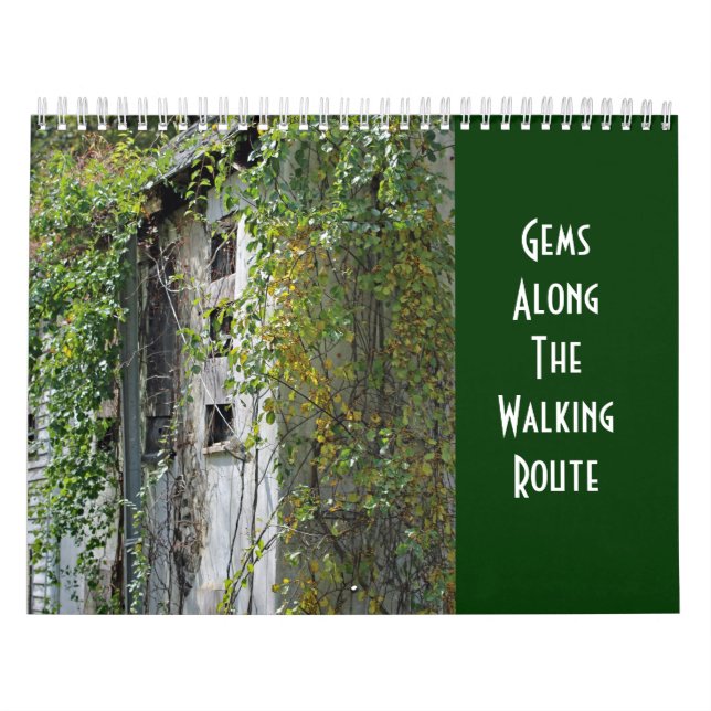 Calendar - Gems längs gångvägen Kalender (Omslag)