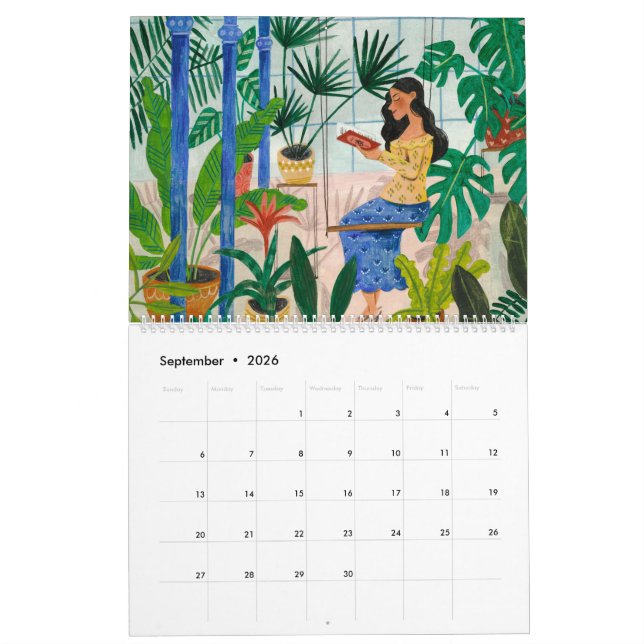 Calendar Illustration Caroline Bonne Müller Kalender (Sep 2026)
