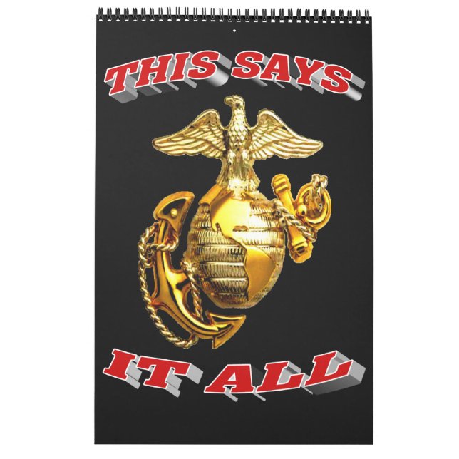 Calendar Montford Point Marines Kalender (Baksida)