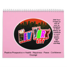 Calendar New York Gibney the MUSEUM Zazzle Gift