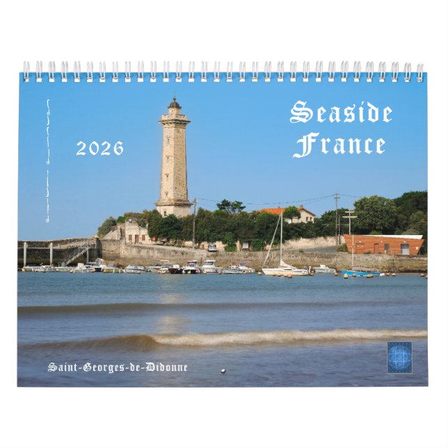 Calendar of seaside of France Kalender (Omslag)