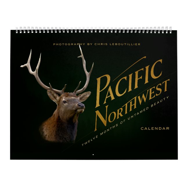 Calendar Pacific Northwest Wildlife (c)2026 Kalender (Omslag)