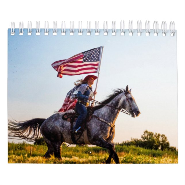 Calendar patriotic American flagga Kalender (Omslag)