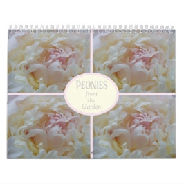 Calendar Peonies från min Garden Kalender