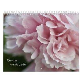 Calendar Peonies Kalender