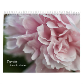 Calendar Peonies Kalender