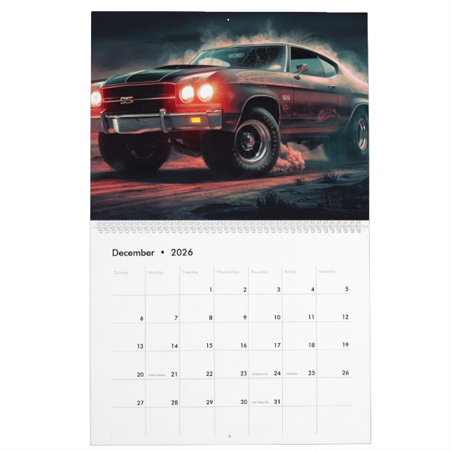 Calendar Série 6a Kalender (Dec 2026)