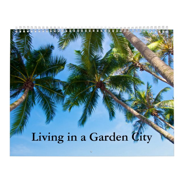 Calendar Singapore Living in a Garden City Kalender (Omslag)