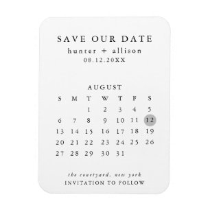 Calendar Spara datum magneter