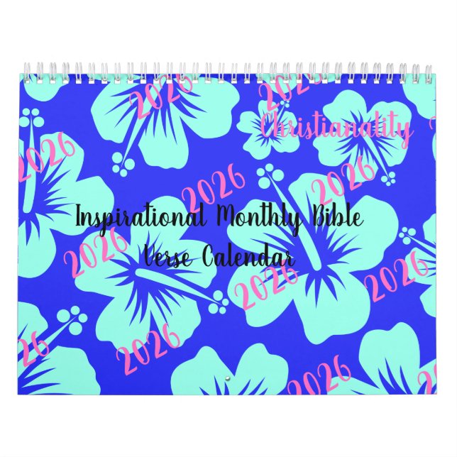 Calendar with inspirational verses 2026 kalender (Omslag)