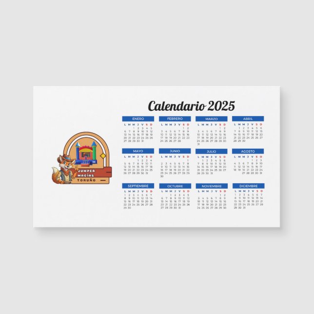 Calendario 2025 con logo (Framsida)