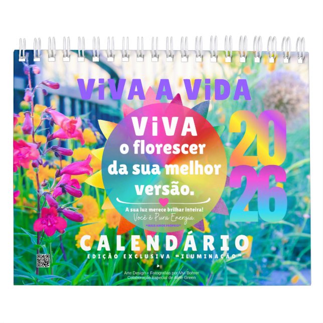 Calendário 2026 :: Viva a Vida Edição ILUMINAÇÃO Kalender (Omslag)