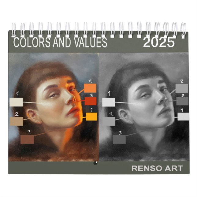 Calendario  Calendar - Renso Art 2025 Kalender (Omslag)