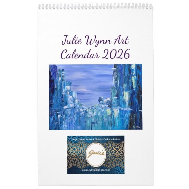 Calendario de arte nueva de Julie Wynn 2026 Kalender (Omslag)
