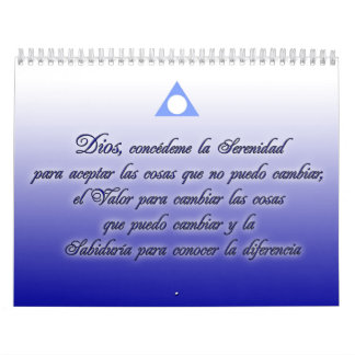 Calendario de Serenidad y lemas de Al Genast Kalender