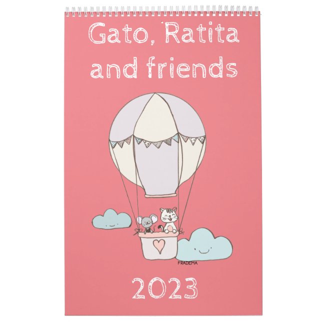 Calendario Gato, Ratita and friends Kalender (Omslag)