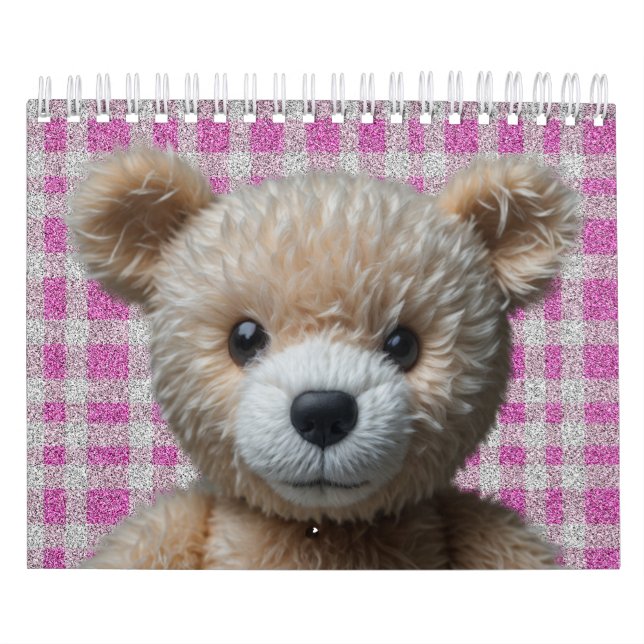 CALENDÁRIO INFANTIL FOFO COM ESTAMPA DE URSINHO DE KALENDER (Omslag)