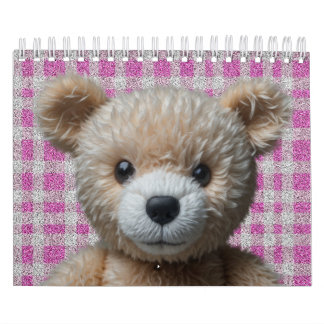 CALENDÁRIO INFANTIL FOFO COM ESTAMPA DE URSINHO DE KALENDER