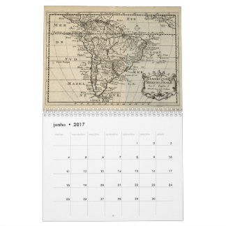 Calendário: Mapas do Brasil Kalender
