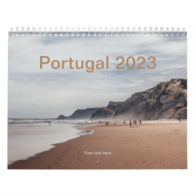 Calendario Portugal 2023 personalizable Kalender (Omslag)