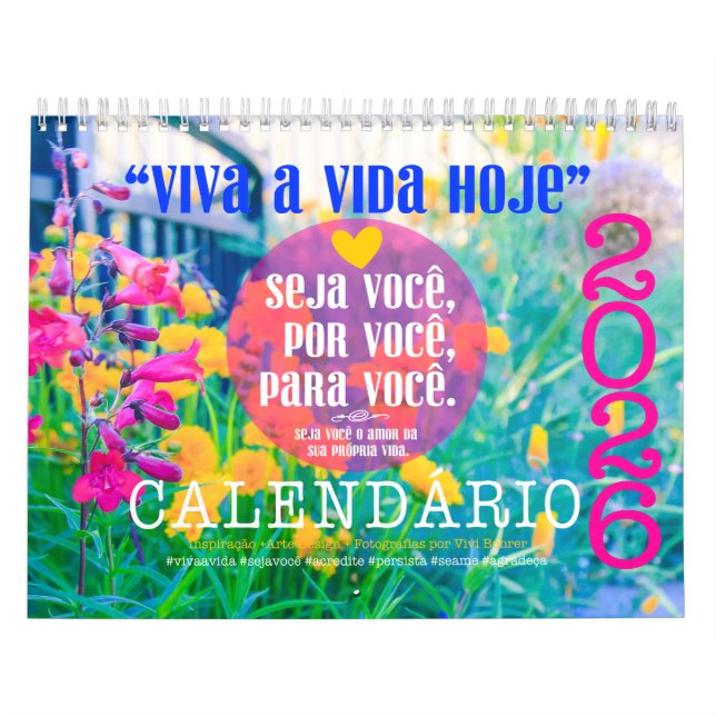 Calendário VINTE 26 :: VIVA O AMOR PRÓPRIO Kalender (Omslag)