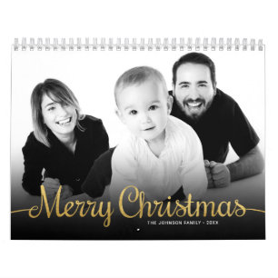 Calendars 2024 Family Photo God jul Kalender