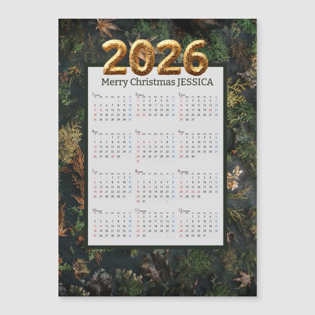  Calendars 2026 Adorable Reindeer At Night (Framsida)