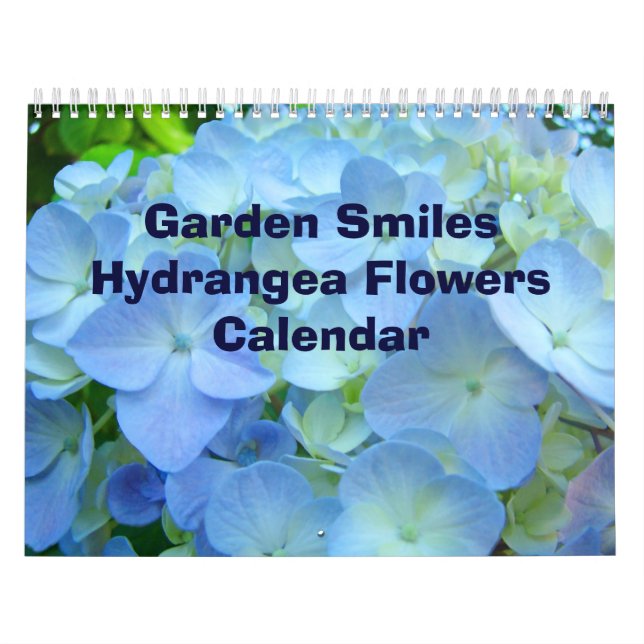 Calendars Garden Smiles Hydrangea Flowers Gifts Kalender (Omslag)