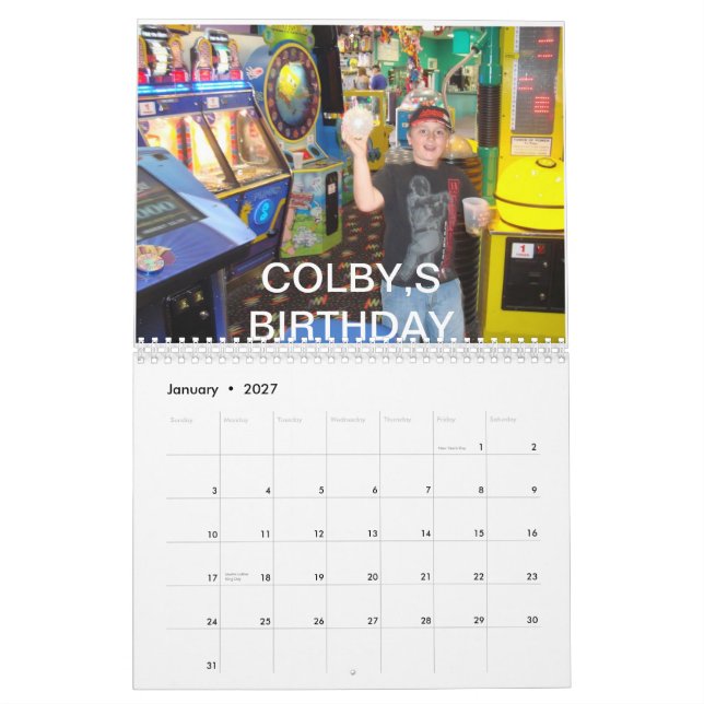 calenders kalender (Jan 2027)