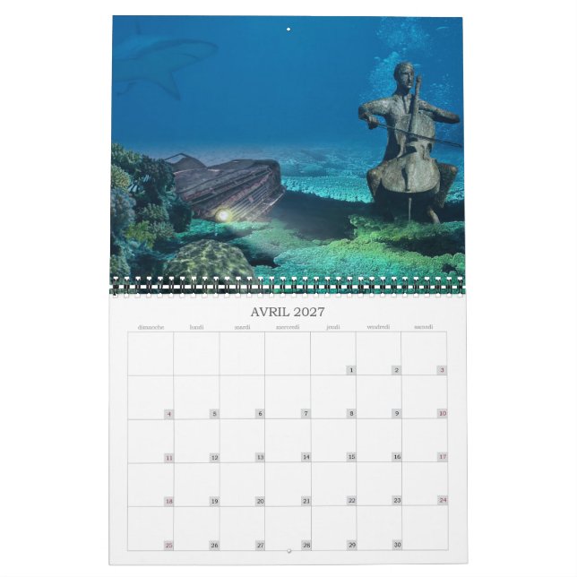 Calendrier 2019 Violoncelles Kalender (Apr 2027)