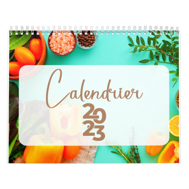 Calendrier 2023 - Fruits et Légumes de saison Kalender (Omslag)